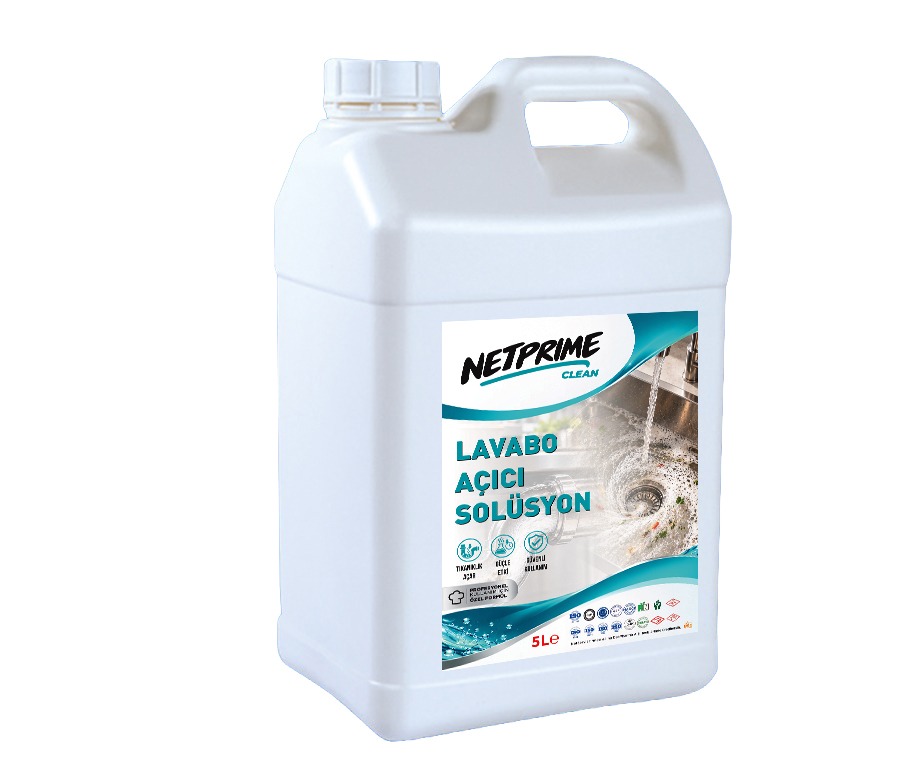 NetPrime Lavabo Açıcı Solüsyon 5 L bidon